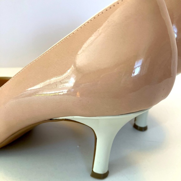 East 5th Women’s Peep Toe Pumps, Size 9 1/2 M, Champagne Pink, 3” heels. - Picture 5 of 8